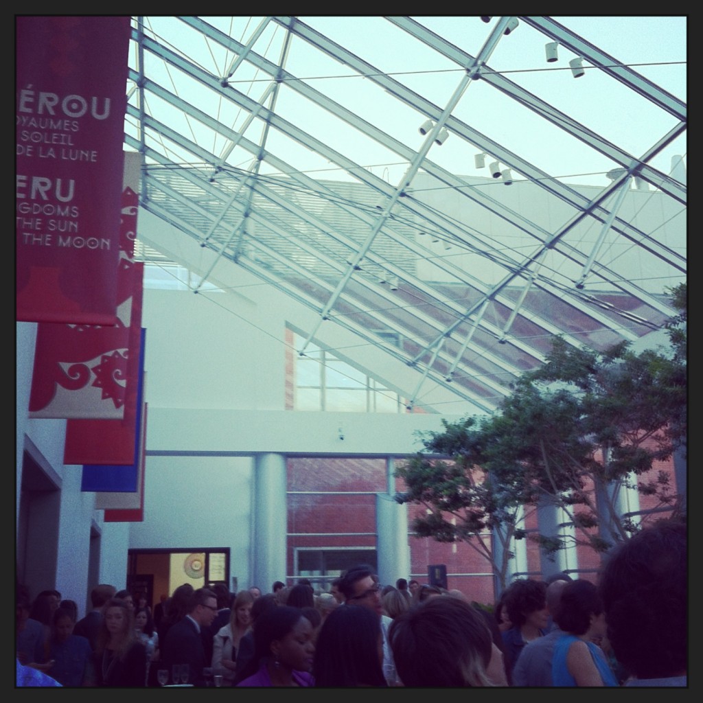 Vue de la soirée D-Vernissage, exposition Pérou MBAM © Culture et Communication