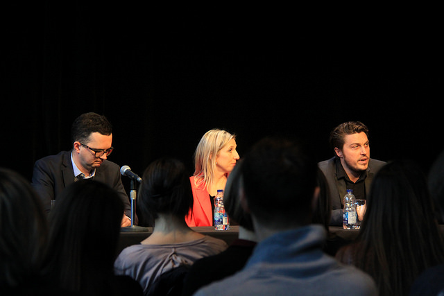 Guillaume Therrien, Mathieu Strelinkski et Fanny Moijekind credits : HEC Montréal