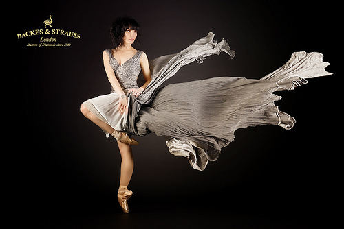 Tamara Rojo - Ambassadrice de la collection Victoria de Backes and Strauss - DR