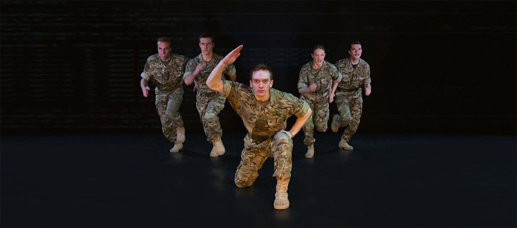 Rosie Kay Dance Company performs 5 SOLDIERS (live stream) Image: Brian Slater