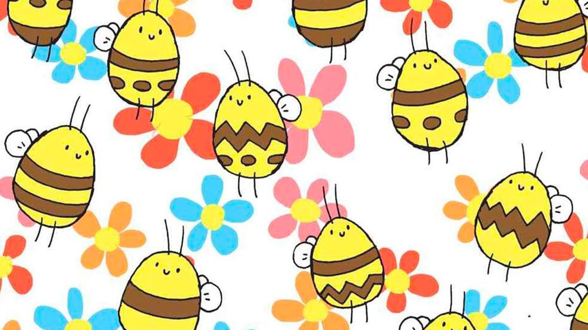Trouvez l’abeille qui est différente dans ce défi visuel pour savoir si vous êtes observateur