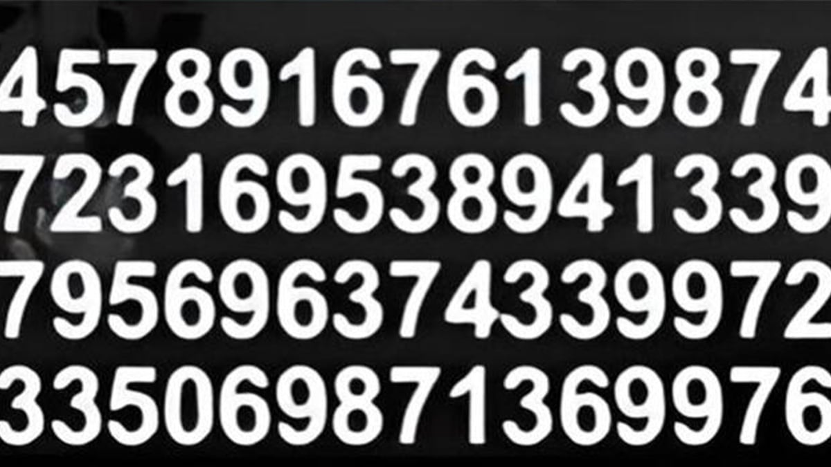 Pouvez-vous trouver le chiffre 250 en moins de 5 secondes dans cette énigme visuelle ?